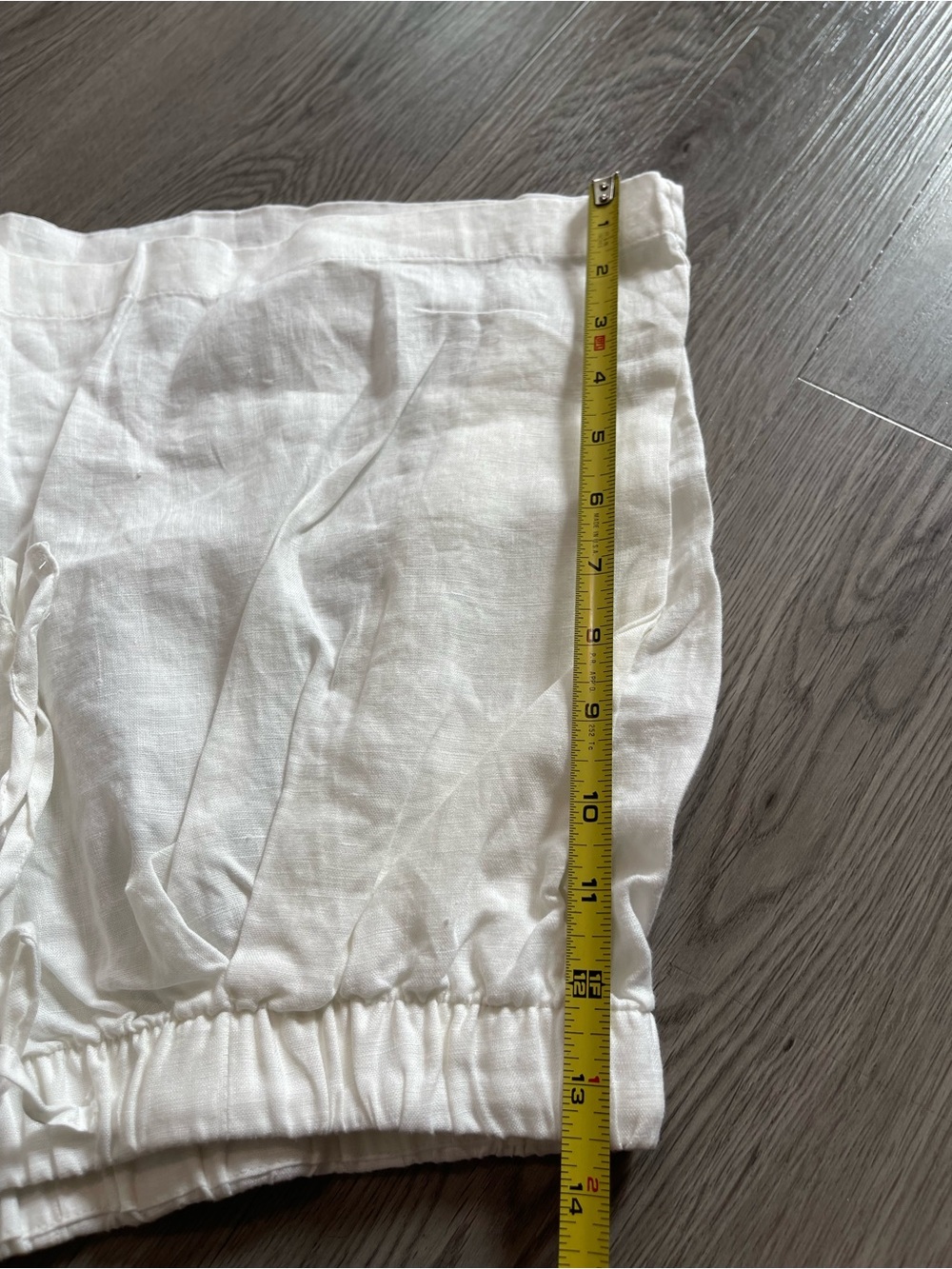 NWT by Trovata Charlie short Drawstring pull on Linen Shorts - Picture 8 of 9